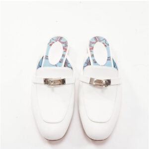 Zapatos Hermes White H-186