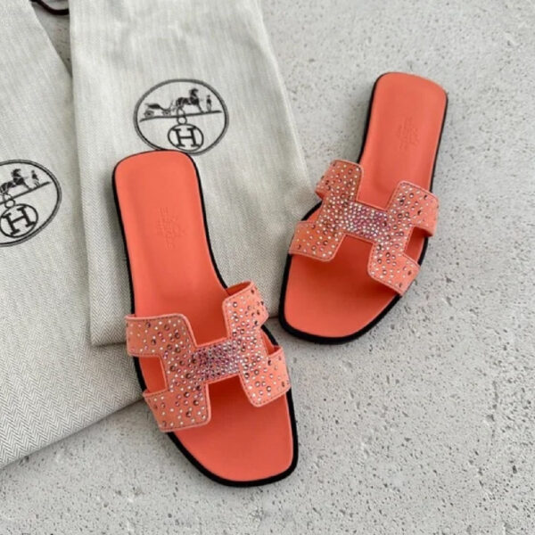 Sandalias Hermes Orange H-189
