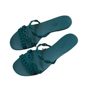 Sandalias Hermes Green H-204