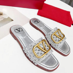 Sandalias Valentino Silver V-141