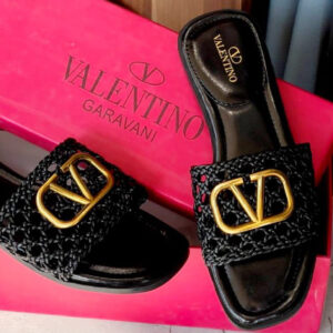 Sandalias Valentino Black V-143