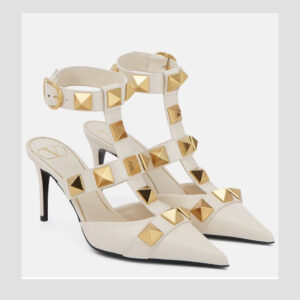 Tacones Valentino White Cream V-151