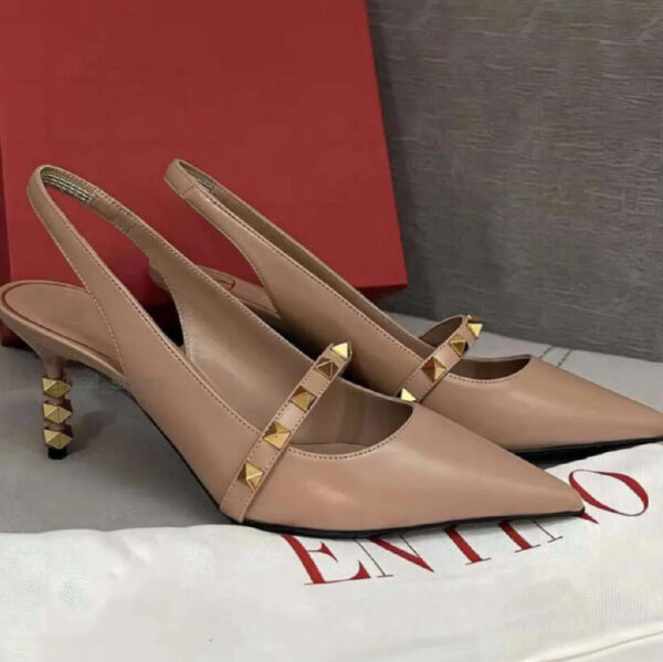 Tacones Valentino Beige V-158