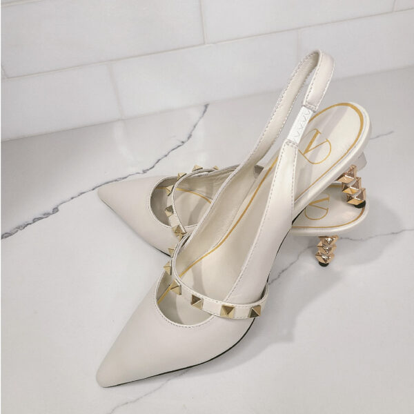 Tacones Valentino Beige V-160