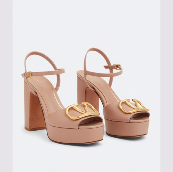 Tacones Valentino Beige V-176