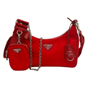 Bolso Prada Red satin P28