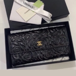 Billetera chanel negro ch-217