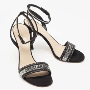 DIOR hells black / silver D-134