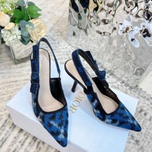DIOR heels blue d-142