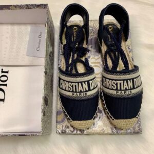 DIOR espadrilles blue D-160