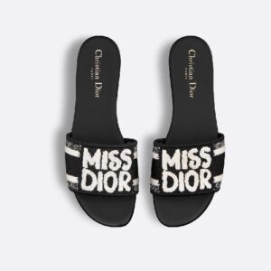 DIOR sandals black D-186