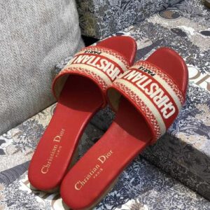 DIOR sandals red D-189