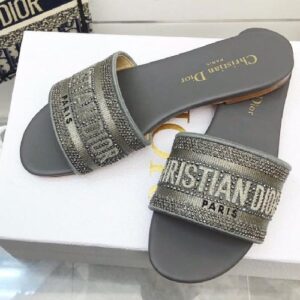 DIOR sandals grey D-193