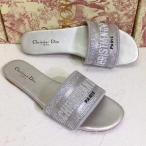 DIOR sandals grey D-194