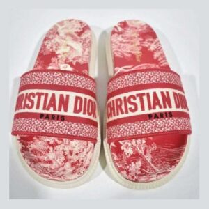 DIOR sandals red D-210