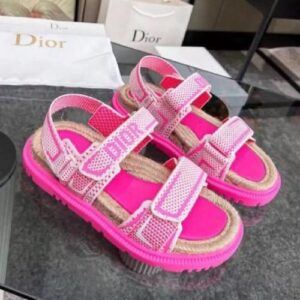 DIOR sandals pink D-215