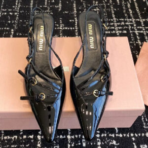 Small heel Miu Miu black miu10