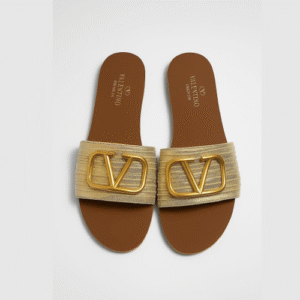 Sandalias Valentino Gold v-213