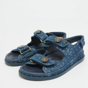 Sandalias chanel Mezclilla-azul ch-200
