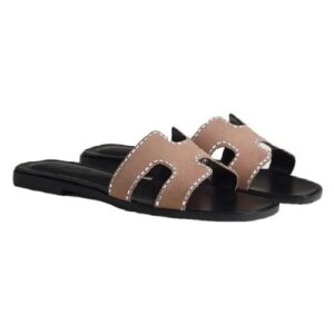 Sandalias Hermes black/brown H-224