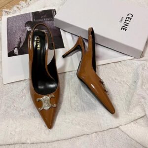 Tacones brown Celine c-128