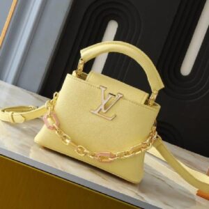 Bolso louis vuitton Capicines BB-Yellow LV4