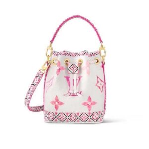 Bolso louis vuitton white / pink LV16