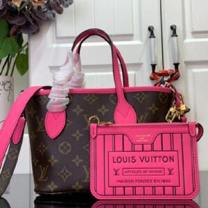Bolso louis vuitton Pink and brown small LV32