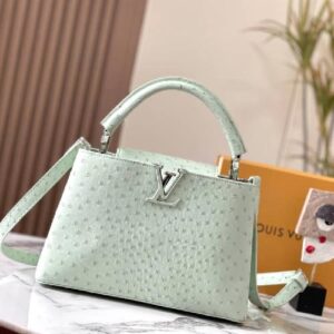 Bolso louis vuitton green large LV37