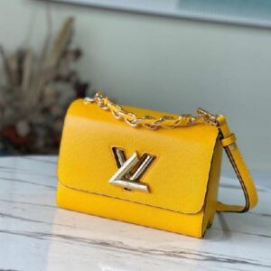 Bolso louis vuitton yellow Médium LV55