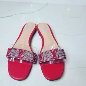 Sandalias louis vuitton red LV71