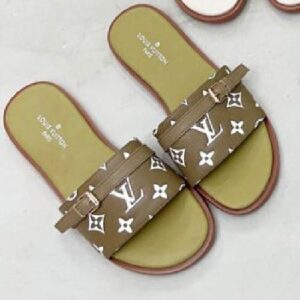 Sandalias louis vuitton green LV72