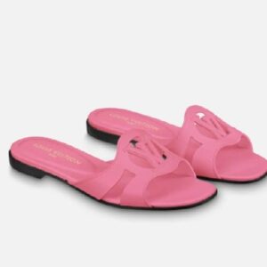 Sandalias louis vuitton rosa claro LV83