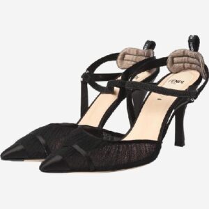 Tacones fendi black f142