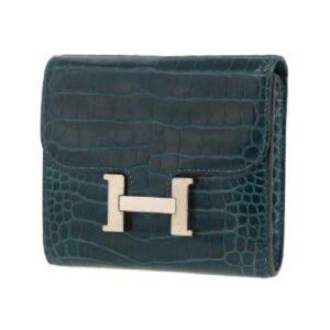 Wallet green Hermes H-208