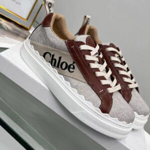 Tenis café/gris Chloe chl11