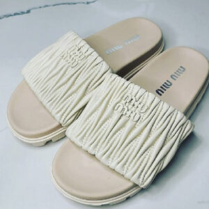 Sandalias Miu Miu beige miu15