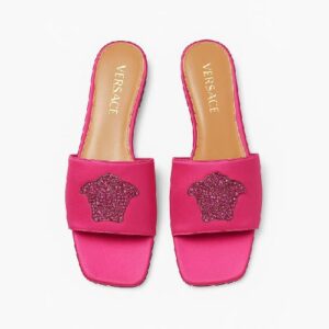 Chancletas pink Versace v-43