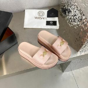 Sandalias Apricot Satin Versace v-49